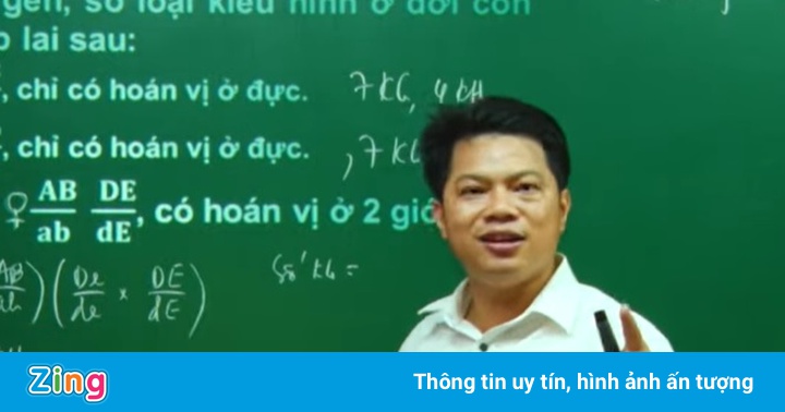 Thầy giáo nói gì khi bị tố nội dung ôn tập giống 80% đề thi Sinh học?