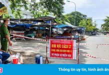 Quảng Nam phong tỏa chợ Trạm