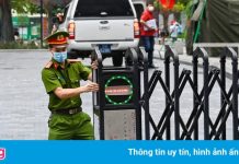 Chung cư 8X Đầm Sen bị phong tỏa do có nhiều ca nghi mắc Covid-19