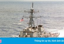 Tàu chiến Mỹ áp sát quần đảo Hoàng Sa
