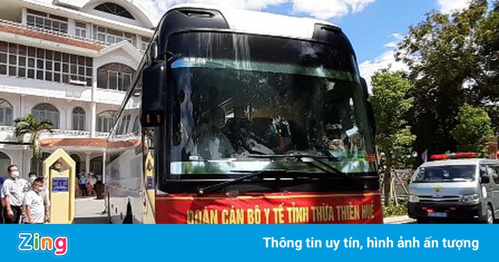 Thừa Thiên – Huế cử 66 nhân viên y tế chi viện Bình Dương