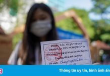 Buổi xét nghiệm tổng lực cho thí sinh thi tốt nghiệp THPT ở TP.HCM