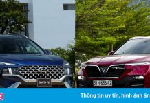 Tầm 1,3 tỷ đồng chọn Hyundai Santa Fe hay VinFast Lux SA2.0?