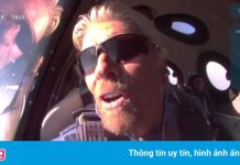 Tỷ phú Richard Branson hoàn thành chuyến bay đầu tiên vào không gian