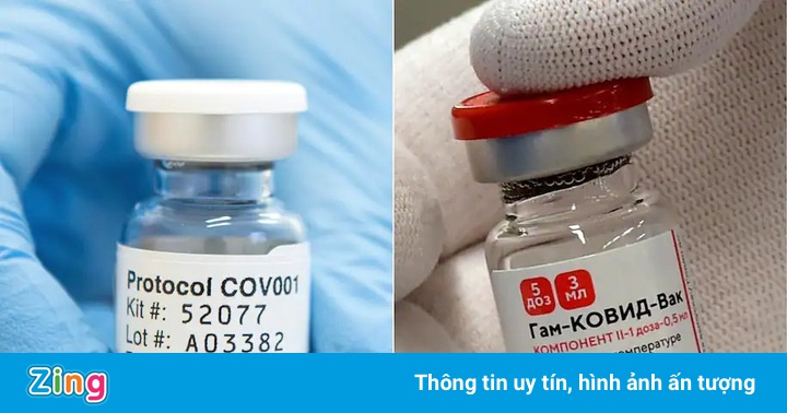 Nga thử nghiệm tiêm kết hợp vaccine AstraZeneca và Sputnik V