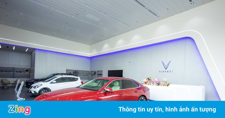 Bên trong showroom 3S đầu tiên của VinFast tại Cẩm Phả