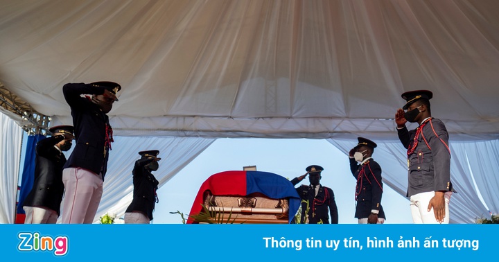 Phái đoàn Mỹ rời Haiti sớm sau lễ tang hỗn loạn vì tiếng súng Phái đoàn Mỹ rời Haiti sớm sau lễ tang hỗn loạn vì tiếng súng