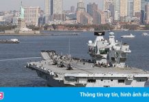 Ổ dịch lớn bùng phát trên tàu sân bay mới nhất của Anh