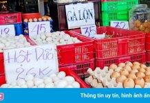 Giá trứng ở miền Tây tăng vọt