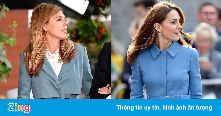 Bạn gái thủ tướng Anh hay mặc đồ giống Kate Middleton