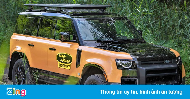 Land Rover Defender phiên bản giới hạn được tăng khả năng off-road