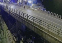 Xác minh clip cô gái rơi xuống chân cầu sau khi tuột khỏi tay bạn trai Nhay cau Thai Nguyen anh 1