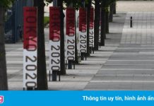 Đường phố Tokyo vắng lặng, khác xa một kỳ Olympic bình thường