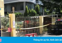 Phong tỏa tạm thời UBND phường Hiệp Tân ở quận Tân Phú