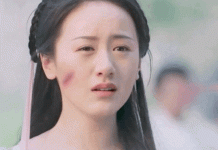 Viên Băng Nghiên liên tục dùng thuốc nhỏ mắt trong cảnh khóc Vien Bang Nghien anh 1