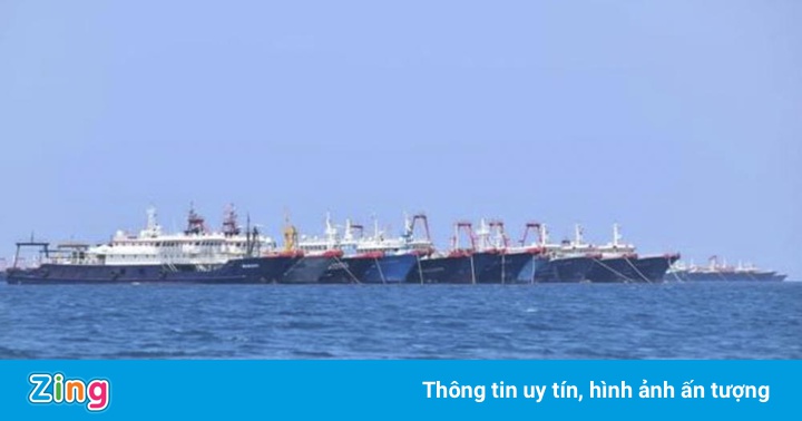 Chuyên gia Mỹ: Tàu Trung Quốc xả thải xuống vùng biển tại Trường Sa Chuyên gia Mỹ: Tàu Trung Quốc xả thải xuống vùng biển tại Trường Sa