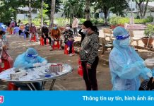 Kiểm tra phòng dịch Covid-19 tại các khu công nghiệp ở Tiền Giang