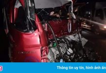 Tài xế ôtô tử vong khi tông vào xe tải dừng ven quốc lộ