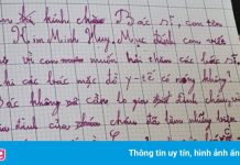 Học sinh lớp 4 ở TP.HCM viết thư gửi bác sĩ tuyến đầu chống dịch