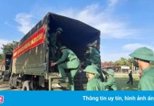 500 chiến sĩ quân khu 7 đến Bình Dương chống dịch