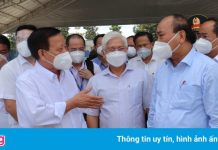 Chủ tịch nước kiểm tra công tác phòng, chống dịch tại Bình Dương