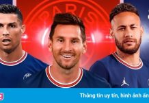 PSG muốn Ronaldo thay Mbappe