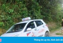 Thi thể tài xế taxi với vết cắt ở cổ