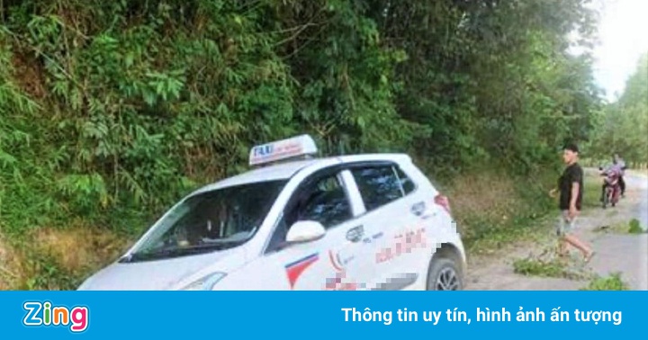 Thi thể tài xế taxi với vết cắt ở cổ