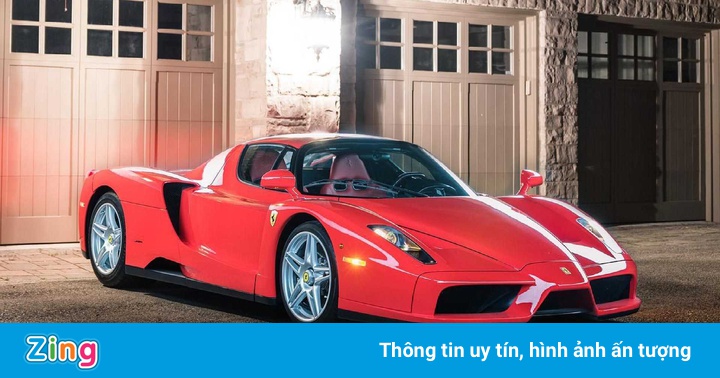 Siêu xe Ferrari Enzo hàng hiếm được bán với giá 3,8 triệu USD