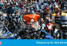 Hàng nghìn người Mỹ bắt đầu cuộc đua moto bất chấp nguy cơ Covid-19