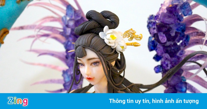 Tạo hình tiên cá, Hằng Nga từ kẹo đường