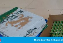 3 thanh niên trộm 7 thùng bia