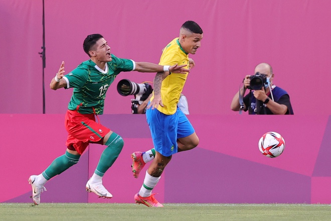 Olympic Mexico vs Brazil anh 4
