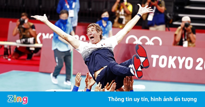 Bóng chuyền Pháp giành HCV lịch sử tại Olympic