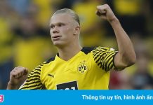 Haaland thăng hoa trong chiến thắng 5-1 của Dortmund