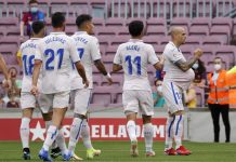 Barca 2-1 Getafe: Depay ghi bàn Barca vs Getafe anh 1