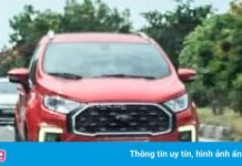 Ford EcoSport bản nâng cấp lộ diện với thiết kế mới