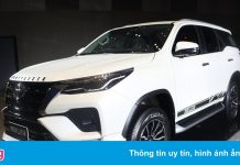 Toyota Fortuner 2021 có thêm gói phụ kiện chính hãng