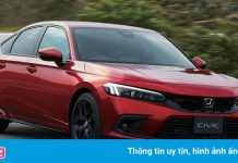 Honda Civic 2022 bản 5 cửa tại Nhật Bản có 8 túi khí, tự hành cấp độ 2