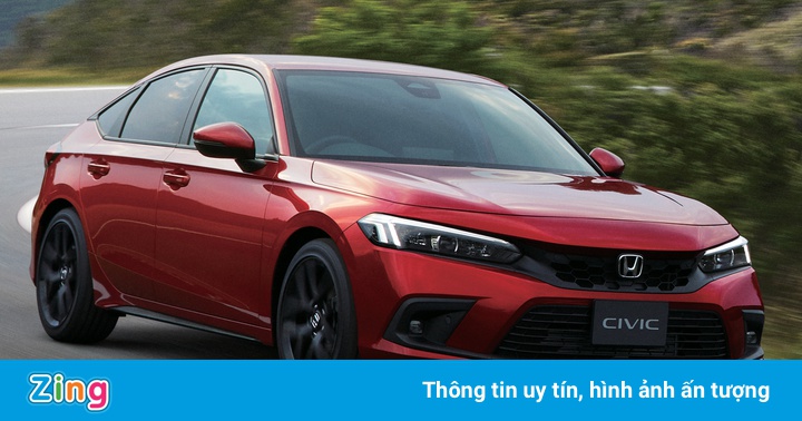 Honda Civic 2022 bản 5 cửa tại Nhật Bản có 8 túi khí, tự hành cấp độ 2