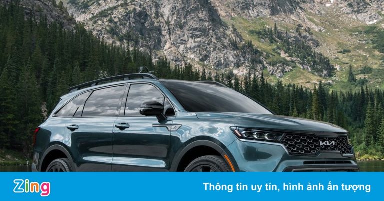 Kia Sorento 2022 có giá từ 29.490 USD tại Mỹ Kia Sorento 2022 có giá từ 29.490 USD tại Mỹ