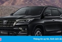 Toyota Fortuner GR Sport 2022 ra mắt ở Indonesia