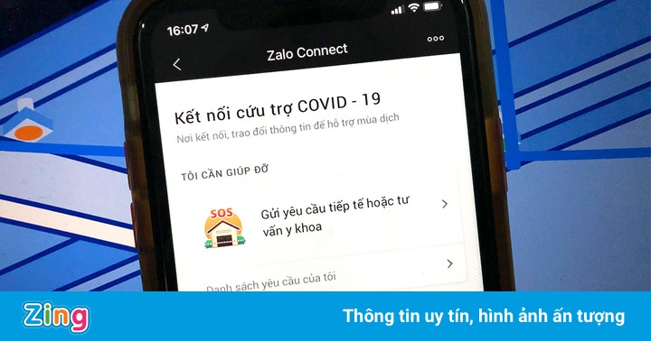 Hơn 60.000 lượt giúp đỡ các hoàn cảnh khó khăn thông qua Zalo Connect