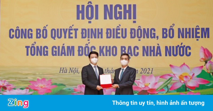 Kho bạc Nhà nước có tổng giám đốc mới