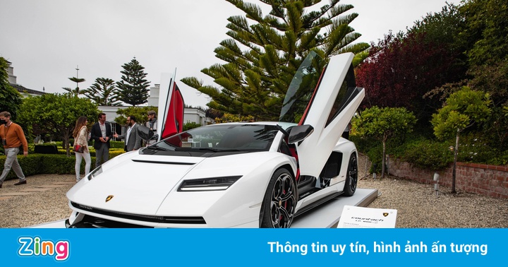 Lamborghini Countach LPI 800-4 cháy hàng, giá khởi điểm 2,64 triệu USD Lamborghini Countach LPI 800-4 cháy hàng, giá khởi điểm 2,64 triệu USD
