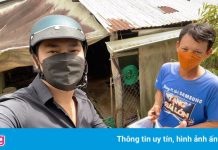 Minh Luân tham gia công tác tình nguyện ở Đồng Tháp