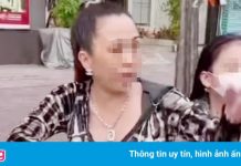 Người phụ nữ không đeo khẩu trang ở quận 4 tiếp tục bị phạt tại quận 1