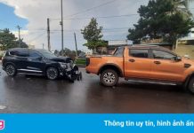 Hai nhóm dùng ôtô truy đuổi, bắn nhau trên phố