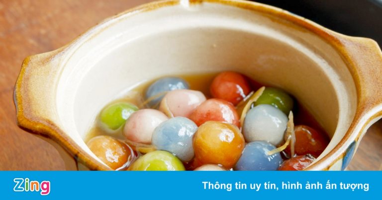 Món bột lọc ngũ sắc ombre dễ làm ở nhà Món bột lọc ngũ sắc ombre dễ làm ở nhà