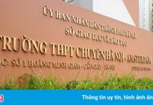 Trường THPT chuyên Hà Nội – Amsterdam hủy thi tuyển lớp 6